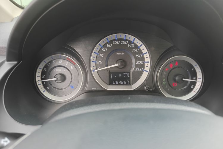 Used Honda City Classic 2012 1.5L Automatic Elite Edition Odometer Close Up
