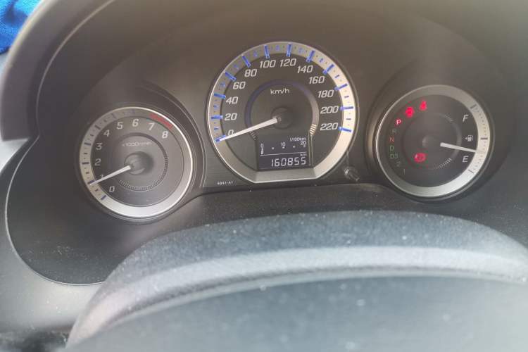 Used Honda City Classic 2012 1.5L Automatic Elite Edition Odometer Close Up