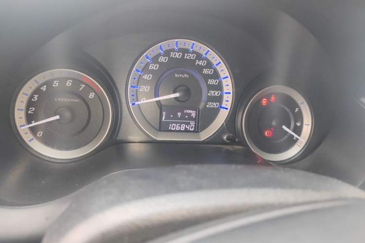 Used Honda City Classic 2012 1.5L manual Elite Edition Odometer Close Up