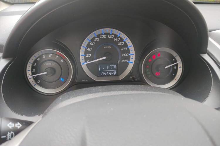 Used Honda City Classic 2012 1.5L Automatic Elite Edition Odometer Close Up
