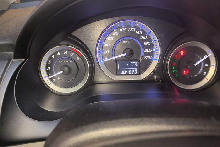 Used Honda City Classic 2012 1.5L Automatic Elite Edition Odometer Close Up