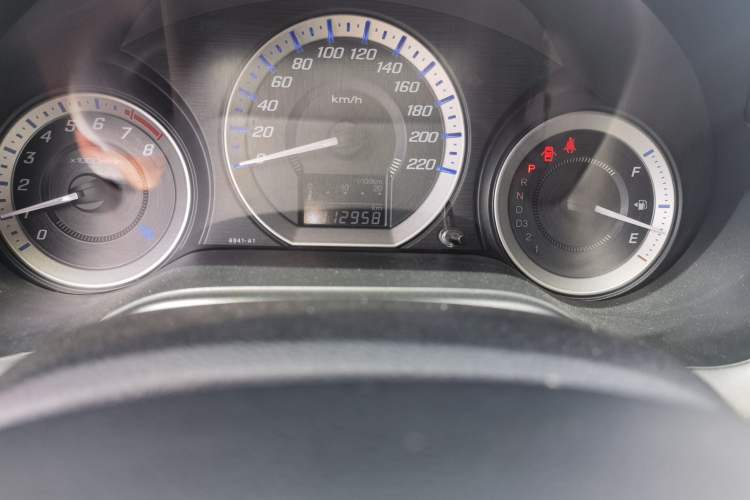 Used Honda City Classic 2012 1.5L Automatic Elite Edition Odometer Close Up