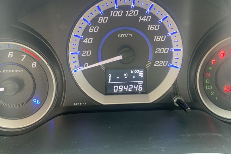 Used Honda City Classic 2012 1.5L Automatic Elite Edition Odometer Close Up