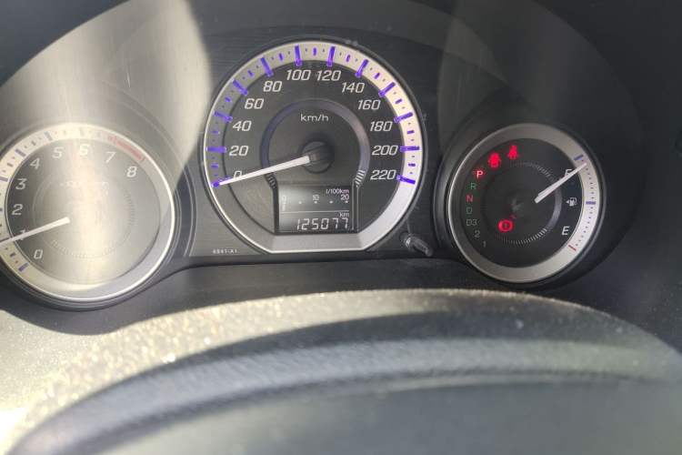 Used Honda City Classic 2012 1.5L Automatic Elite Edition Odometer Close Up