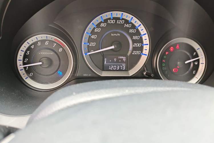 Used Honda City Classic 2012 1.5L Automatic Elite Edition Odometer Close Up