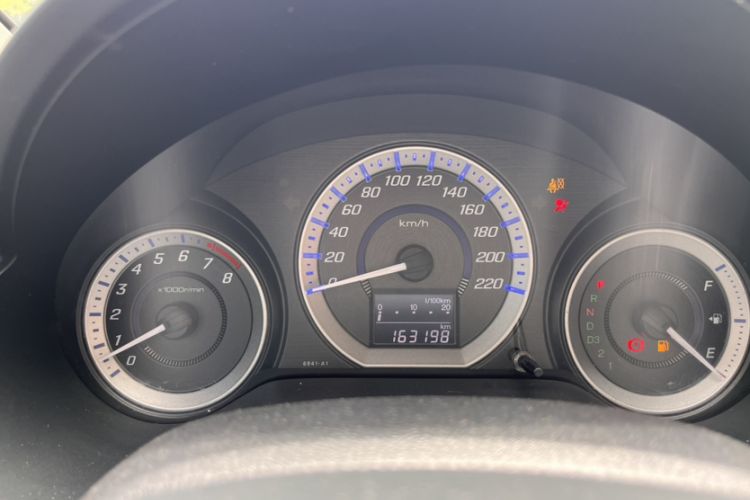 Used Honda City Classic 2012 1.5L Automatic Elite Edition Odometer Close Up