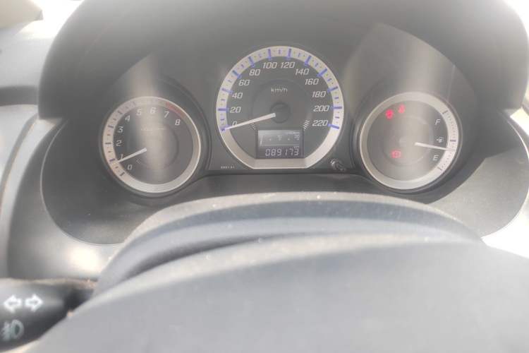 Used Honda City Classic 2012 1.5L manual Elite Edition Odometer Close Up