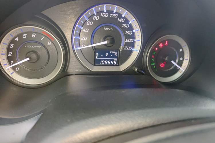 Used Honda City Classic 2012 1.5L Automatic Flagship Edition Odometer Close Up