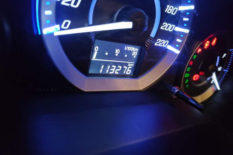 Used Honda City Classic 2012 1.5L Automatic Elite Edition Odometer Close Up