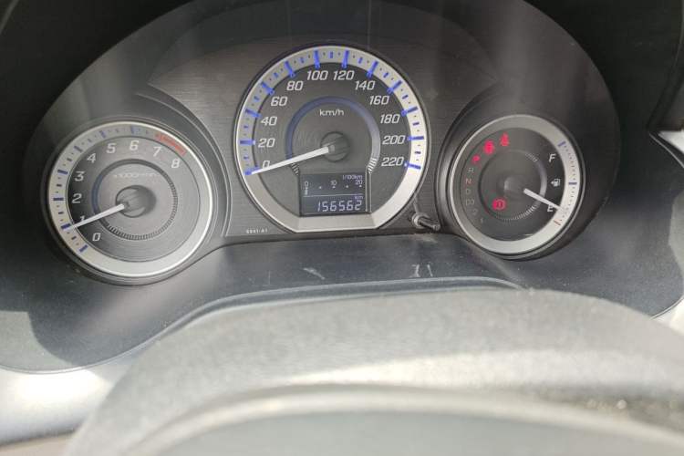 Used Honda City Classic 2012 1.5L Automatic Elite Edition Odometer Close Up