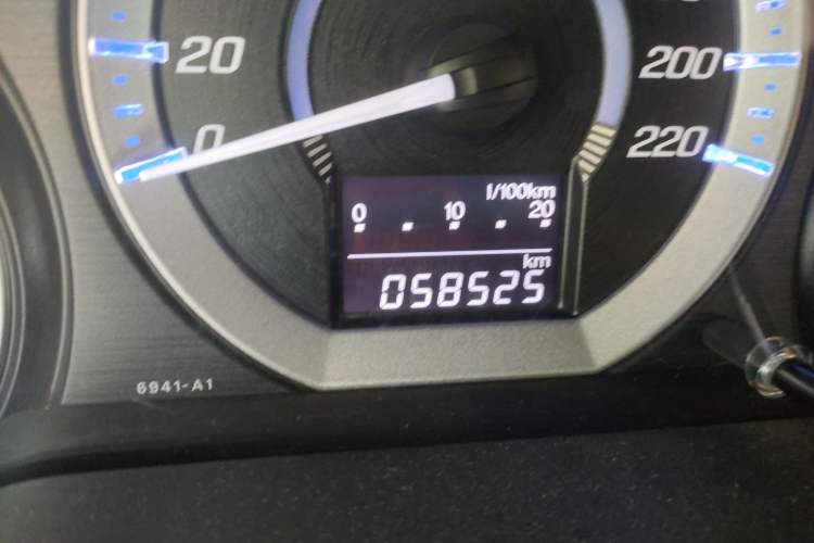 Used Honda City Classic 2012 1.5L Automatic Elite Edition Odometer Close Up