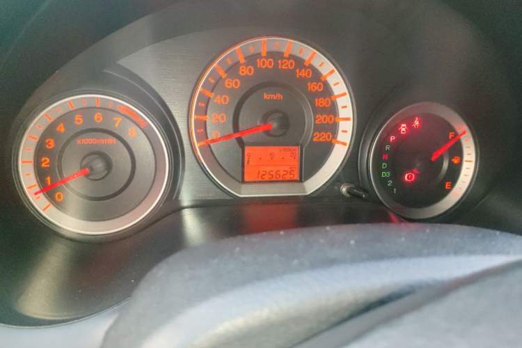 Used Honda City Classic 2012 1.5L Automatic Elite Edition Odometer Close Up