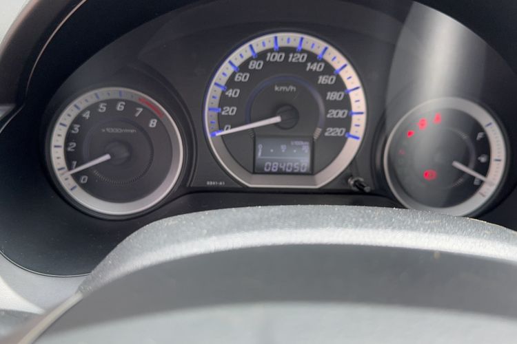 Used Honda City Classic 2014 Style 1.5L Automatic Elite Edition Odometer Close Up