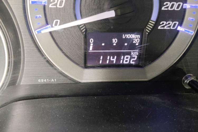 Used Honda City Classic 2014 Style 1.5L Manual Elite Edition Odometer Close Up