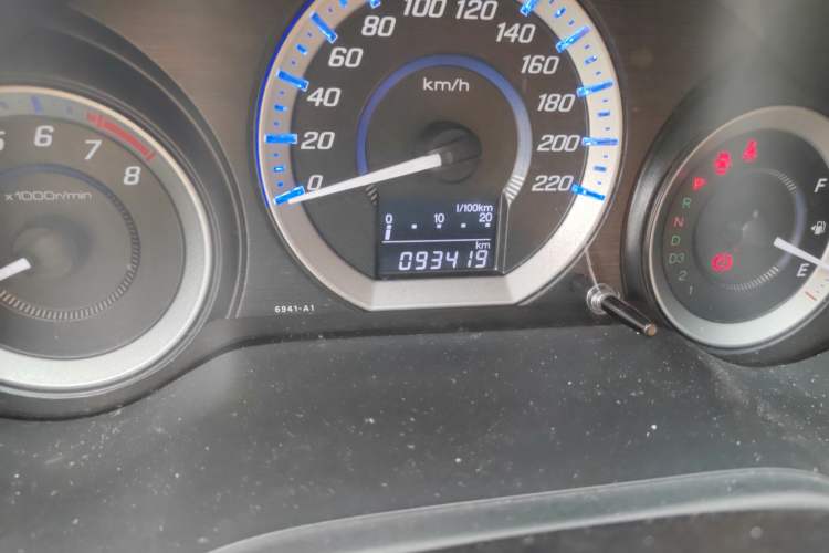 Used Honda City Classic 2014 Style 1.5L Automatic Elite Edition Odometer Close Up