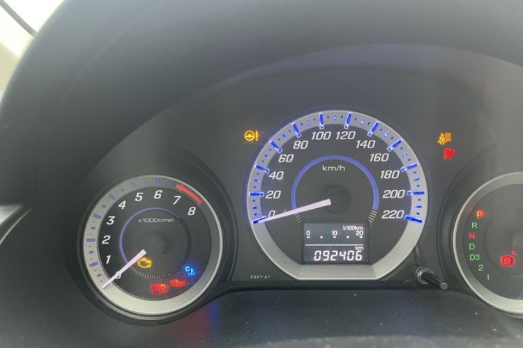Used Honda City Classic 2014 Style 1.5L Automatic Elite Edition Odometer Close Up
