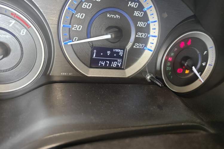 Used Honda City Classic 2014 Style 1.5L Automatic Elite Edition Odometer Close Up