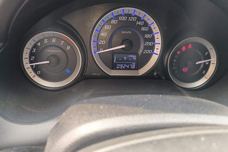 Used Honda City Classic 2014 Style 1.5L Automatic Elite Edition Odometer Close Up