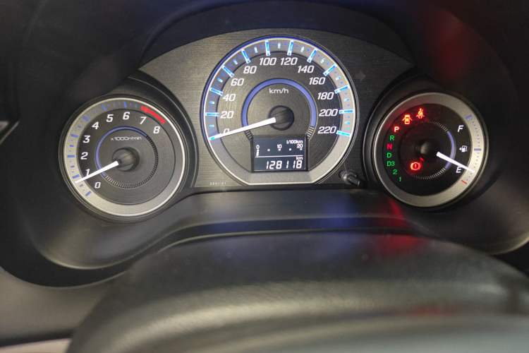 Used Honda City Classic 2014 Style 1.5L Automatic Elite Edition Odometer Close Up