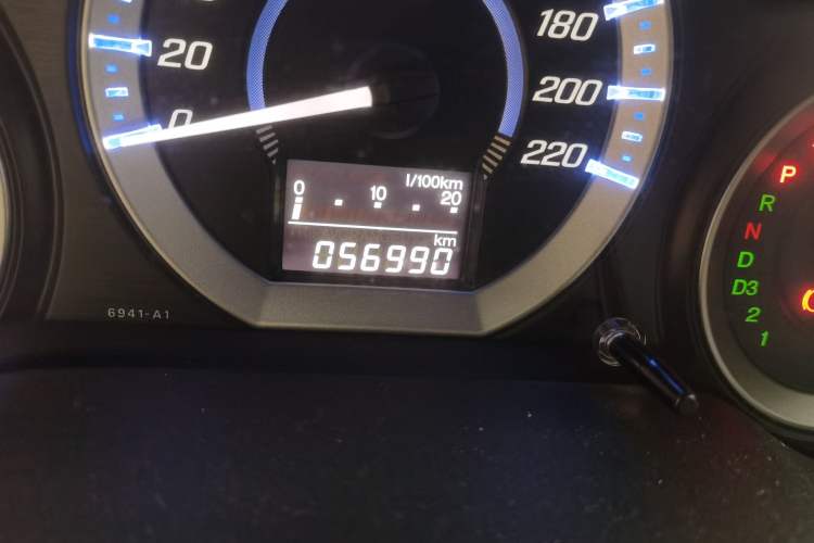 Used Honda City Classic 2014 Style 1.5L Automatic Elite Edition Odometer Close Up