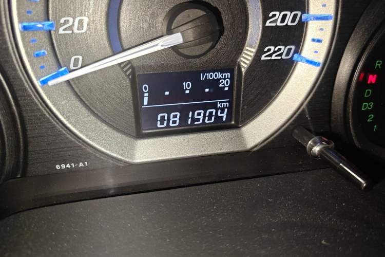 Used Honda City Classic 2014 Style 1.5L Automatic Elite Edition Odometer Close Up