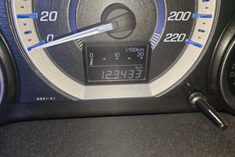 Used Honda City Classic 2014 Style 1.5L Automatic Elite Edition Odometer Close Up