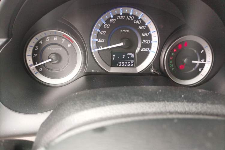 Used Honda City Classic 2014 Style 1.5L Automatic Elite Edition Odometer Close Up