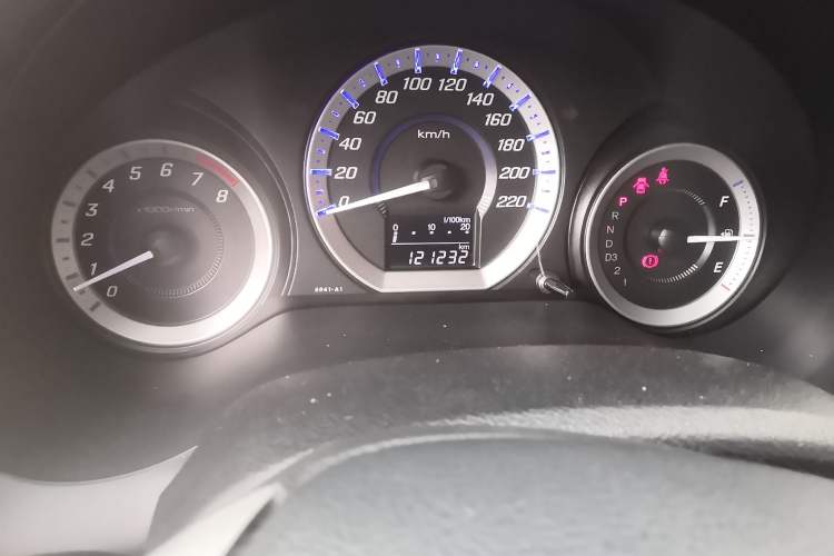 Used Honda City Classic 2014 Style 1.5L Automatic Elite Edition Odometer Close Up