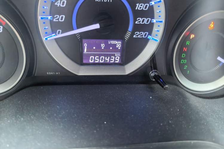 Used Honda City Classic 2014 Style 1.5L Automatic Elite Edition Odometer Close Up