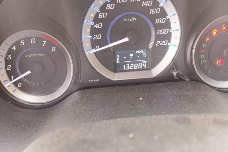 Used Honda City Classic 2014 Style 1.5L Automatic Elite Edition Odometer Close Up