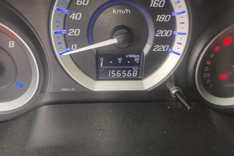 Used Honda City Classic 2014 Style 1.5L Automatic Elite Edition Odometer Close Up