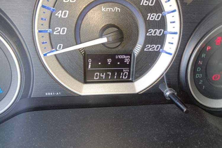 Used Honda City Classic 2014 Style 1.5L Automatic Elite Edition Odometer Close Up