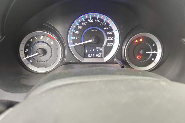 Used Honda City Classic 2014 Style 1.5L Manual Elite Edition Odometer Close Up