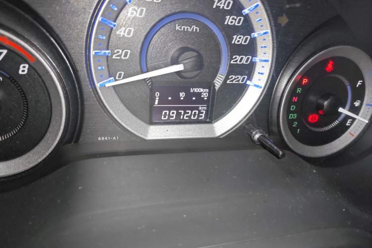 Used Honda City Classic 2014 Style 1.5L Automatic Elite Edition Odometer Close Up