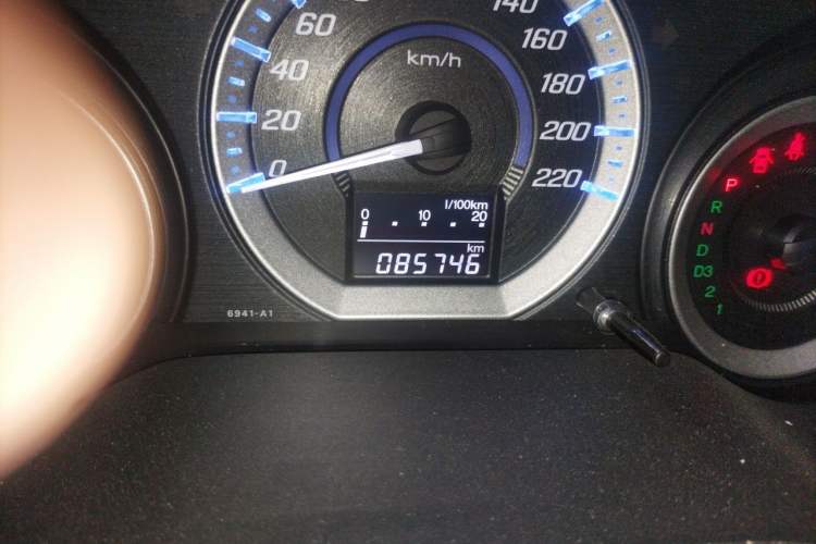 Used Honda City Classic 2014 Style 1.5L Automatic Elite Edition Odometer Close Up