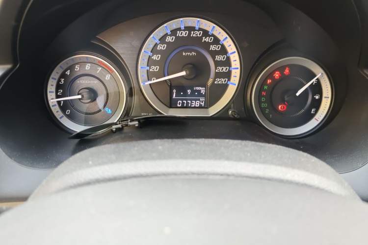 Used Honda City Classic 2014 Style 1.5L Automatic Elite Edition Odometer Close Up