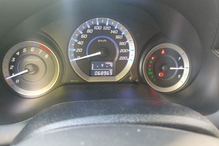 Used Honda City Classic 2014 Style 1.5L Automatic Elite Edition Odometer Close Up