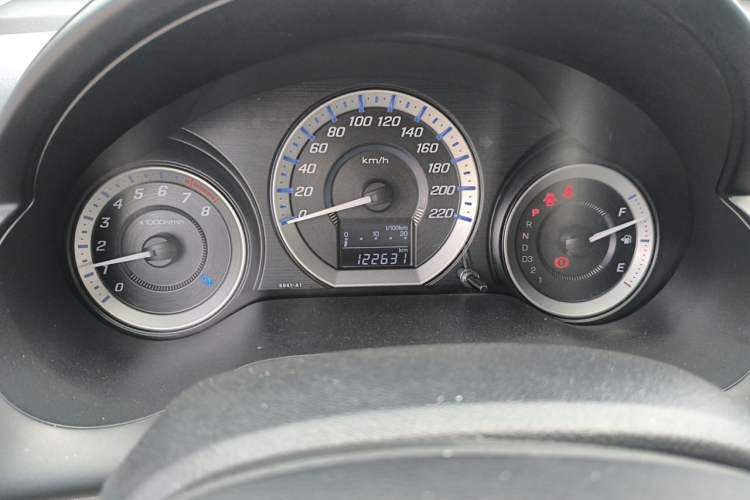 Used Honda City Classic 2014 Style 1.5L Automatic Elite Edition Odometer Close Up