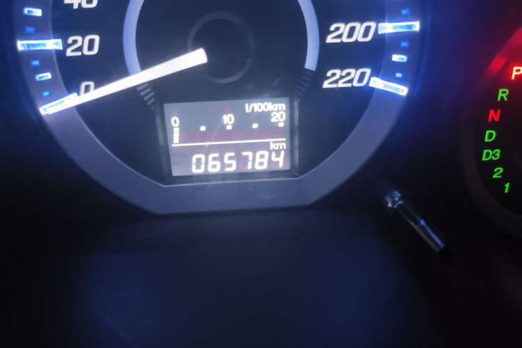 Used Honda City Classic 2014 Style 1.5L Automatic Elite Edition Odometer Close Up