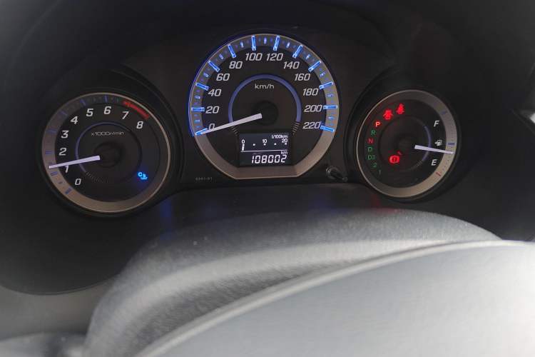 Used Honda City Classic 2014 Style 1.5L Automatic Elite Edition Odometer Close Up