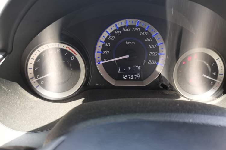 Used Honda City Classic 2014 Style 1.5L Automatic Elite Edition Odometer Close Up