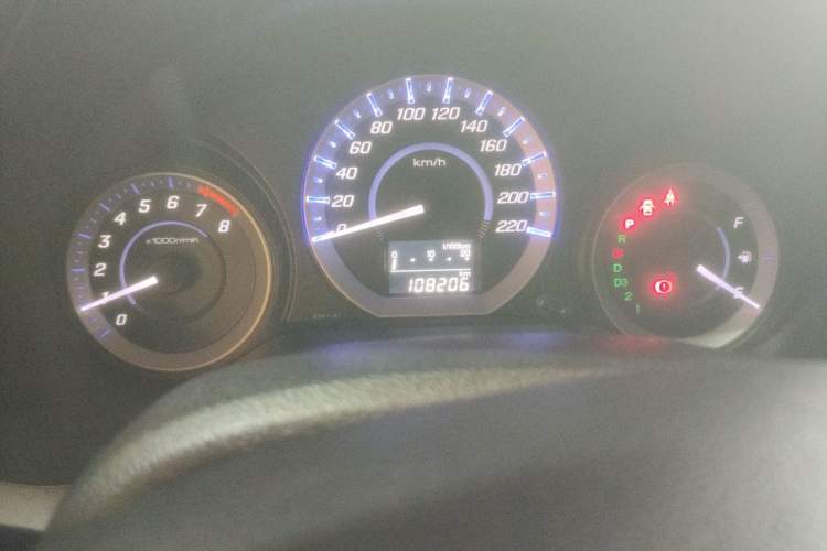 Used Honda City Classic 2014 Style 1.5L Automatic Elite Edition Odometer Close Up