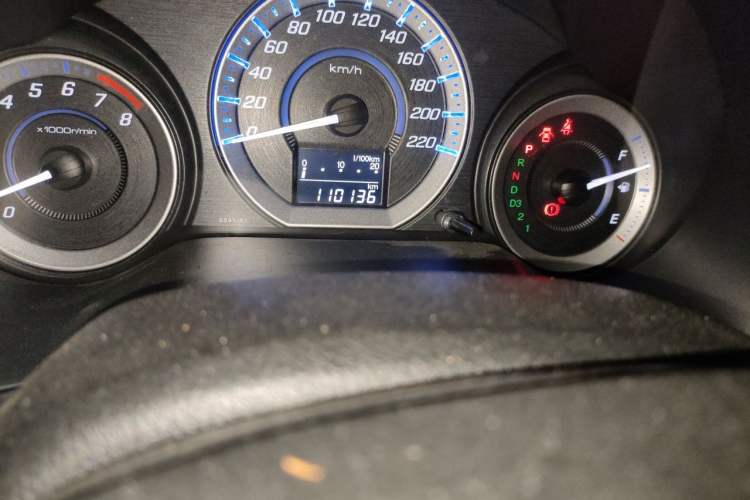 Used Honda City Classic 2014 Style 1.5L Automatic Elite Edition Odometer Close Up