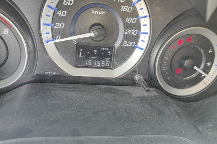 Used Honda City Classic 2014 Style 1.5L Automatic Elite Edition Odometer Close Up