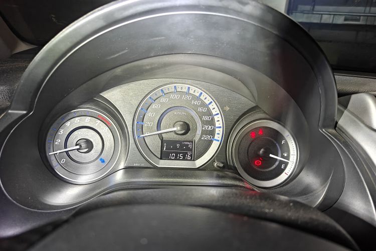 Used Honda City Classic 2014 Style 1.5L Manual Elite Edition Odometer Close Up