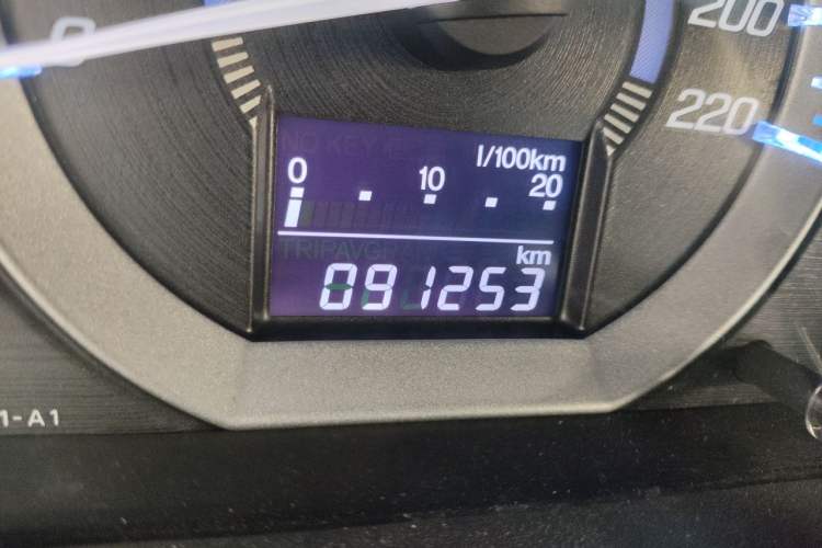 Used Honda City Classic 2014 Style 1.5L Manual Elite Edition Odometer Close Up