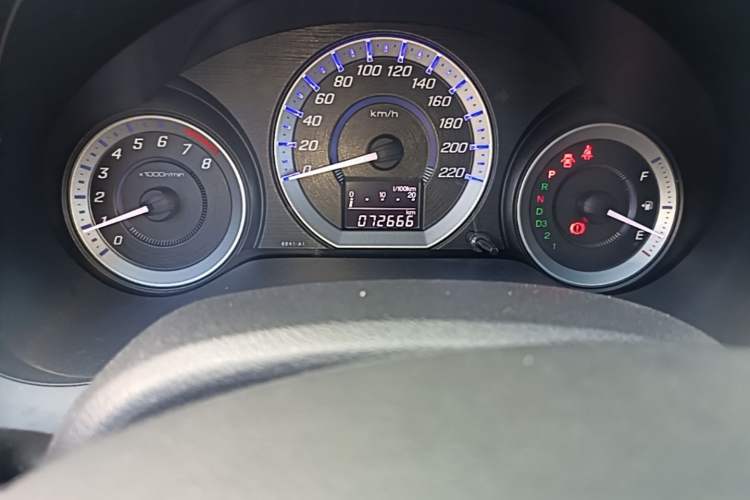Used Honda City Classic 2014 Style 1.5L Automatic Elite Edition Odometer Close Up