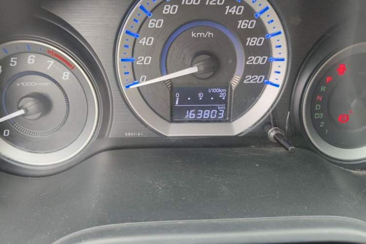 Used Honda City Classic 2014 Style 1.5L Automatic Elite Edition Odometer Close Up