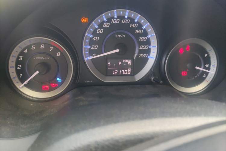 Used Honda City Classic 2014 Style 1.5L Manual Elite Edition Odometer Close Up