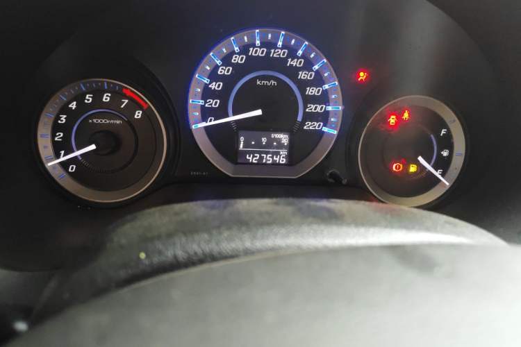 Used Honda City Classic 2014 Style 1.5L Manual Elite Edition Odometer Close Up